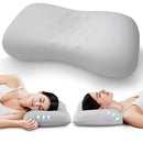 OMSTYLE Ergonomic Contour Design Memory Foam Pillow OMCMF-LGRAY - Light Gray - Like New