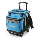 TITAN BY ARCTIC ZONE DEEP FREEZE 60 (50+10) CAN WHEELED COOLER - PROCESSBLUE - Brand New