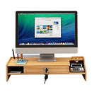 DH+ Compuer Monitor Stand Riser with Drawer - Built with Storage Drawer - Brand New