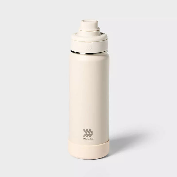 ALL IN MOTION 24OZ STAINLESS STEEL VACUUM INSULATED WATER - Scratch & Dent