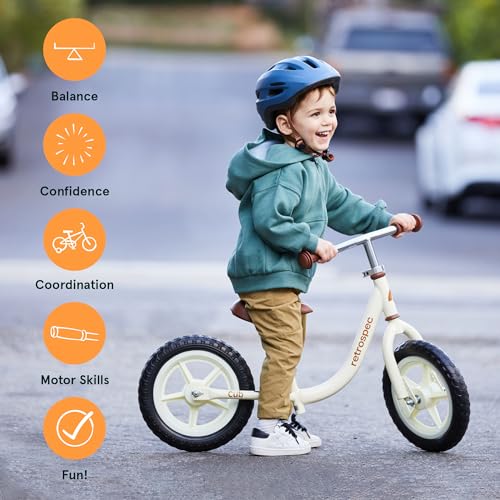 RETROSPEC CUB TODDLER 12" BALANCE BIKE NO PEDAL BEGINNER KIDS - BLUSH - Brand New