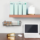 mDesign Plastic Slim Vertical File Folder Storage Organizer Bin, 4 Pack - Mint - Brand New