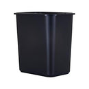 United Solutions 13 Quart 3.25 Gallon Space-Efficient Trash Wastebasket - Black - Brand New