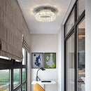 WOSHITU Mini Crystal Chandeliers Bedroom Lighting 24W Dimmable LED - Clear - Like New