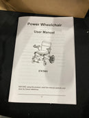 GENERIC EW5001 FOLDABLE ELICTRIC WHEELCHAIR - BLACK - Scratch & Dent