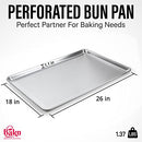 GERNERIC FULL SIZE PERFORATED BUN PAN SILVER - Like New
