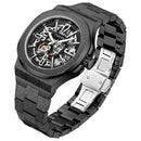 TUCCI ITALY ALTO LIVELLO STAINLESS STEEL UNISEX WATCH - BLACK - Like New