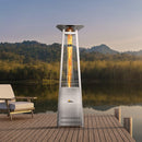 PARAGON VESTA 42000-BTU PORTABLE TANK TOP PROPANE HEATER - STAINLESS STEEL - Like New