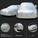 MIGHTYDUTY Car Covers 6 Layer All Weather Waterproof Dustproof BreathaUV - Gray - Brand New