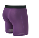 WARRIORS & SCHOLARS 6" INSEAM WARRIORFIT BOXER BRIEF - SIZE: MEN M - PURPLE - Like New