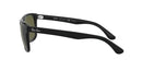 RAY-BAN MEN'S RB4181 SQUARE SUNGLASSES - BLACK/POLARIZED GREEN - Like New