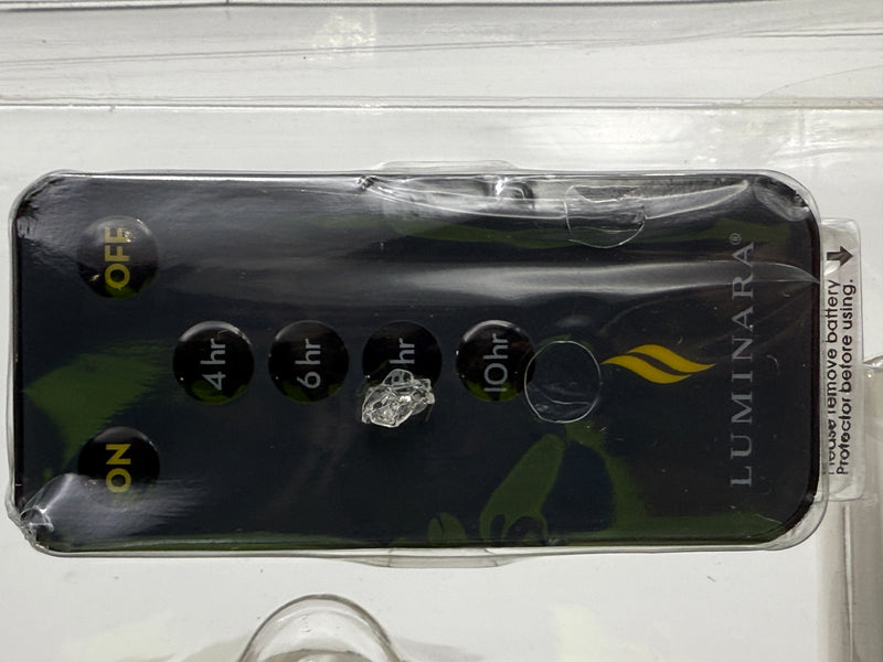 LUMINARA FLAMELESS SMOOTH - SILVER GRAY - Like New