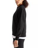 ON-RUNNING CLUB CREW SWEATSHIRT - SIZE: WOMEN L - BLACK - Brand New