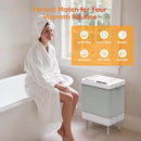 WEETALL HOT TOWEL WARMER BUCKET 35L LARGE QUICK HEAT HOT WARMING TUB - GERY - Like New