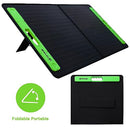 Topsolar 100W Foldable Portable Solar Panel Charger Kits 19/14.4V DC Output - Brand New