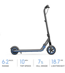 Segway Ninebot eKickScooter Zing E10, Electric Kick Scooter for Kids - Dark Grey Like New