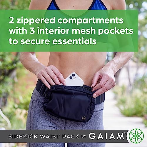 GAIAM WAIST PACK-SIDEKICK - DOVETAIL - Brand New