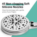 8-Mode Shower Head with handheld,VIKOBIN High Pressure Handheld Shower Head Set - Like New