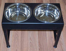Elevated Dog Feeder Stand Gourmet Dog Treats 16" Tall Made in USA - Like New