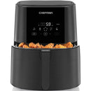 CHEFMAN TURBOFRY TOUCH AIR FRYER OIL-FREE DIGITAL CONTROLS 5 QUART - BLACK - Like New