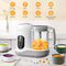 BEAR 2024 BABY FOOD MAKER ONE STEP BABY FOOD PROCESSOR STEAMER SJJ-R03B5 - WHITE - Like New