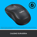 LOGITECH M220 SILENT WIRELESS MOUSE 2.4 GHZ WITH USB RECEIVER 1000 DPI - BLACK - Like New