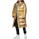 LEVI'S MEN'S QUILTED EXTRA LONG PARKA JACKET - SIZE: MEN S - GOLD - Brand New