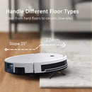 Tesvor X500 Pro - Vacuum cleaner - robotic - bagless - WHITE - Like New