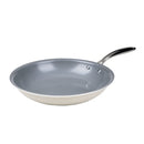 GOODFUL BY GOTHAM CERAMIC NONSTICK FRY PAN 11" GX00-P062 - GRAY/WHITE - Brand New