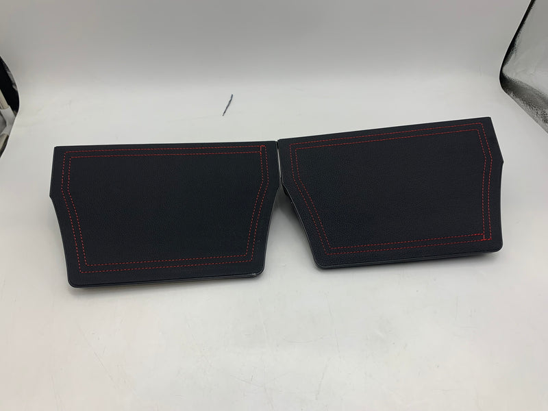 MEIDONG CAR SEAT GAP FILLER ORGANIZER 2 PACK - BLACK/RED - Like New