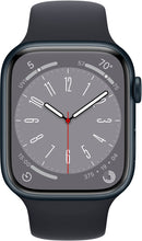 Apple Watch Series 8 (GPS) 45mm Aluminum Case Midnight Sport Band MNUJ3LL/A Like New
