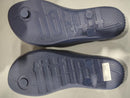 FITFLOP WOMEN'S IQUSHION OMBRE SPARKLE FLIP-FLOPS SIZE: WOMEN 8 - MIDNIGHT NAVY - Like New