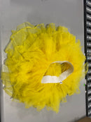 SIMPLICITY TUTU LED LIGHT SKIRT DANCE RAVE DRESS LAYERED SKIRTS - YELLOW - Like New