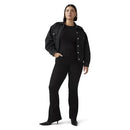 A34100007 LEVI'S WOMEN 726 HIGH RISE FLARE SOFT BLACK SIZE 34 X 32 - Brand New