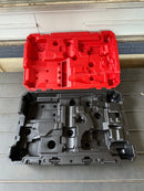 MILWAUKEE 3697-22 M18 FUEL CORDLESS 2-TOOL HARD CARRYING CASE - RED/BLACK - Like New