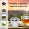 CHEFAST TEA INFUSER FOR LOOSE TEA, SET OF 2 LARGE CUP & SCOOP, REUSABLE. - Like New