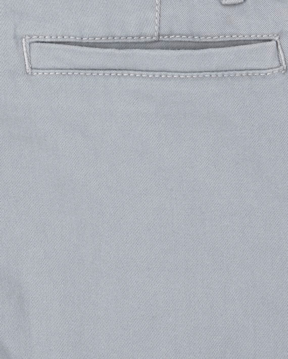 THE CHILDREN PLACE BOYS STRETCH RELAXED CHINO PANTS - SIZE: YOUTH 16S - FIN GRAY - Brand New