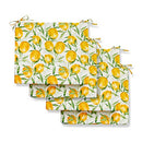 LOVTEX Outdoor Chair Cushions 16"x18.5"x3"- Water Resistant Set of 4 - Brand New