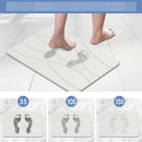 VEELOIM STONE BATH MAT DIATOMACEOUS SHOWER MAT NON-SLIP DIATOMITE - LINE1 WHITE - Like New