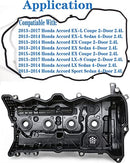 HIHIAV Engine Valve Cover with Gasket Replacement HIHIAV 12310-RDF-A01 - Brand New