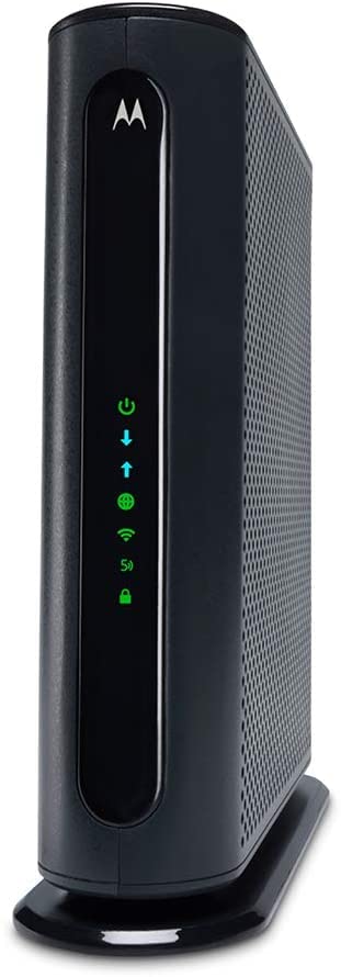 Motorola MG7550 Modem Wi-Fi Router Combo with Power Boost Wi-Fi Speed Renewed - Like New