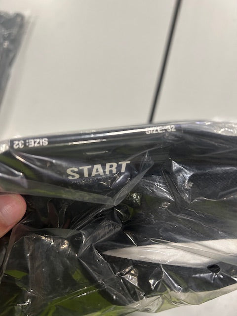 START FLEX COMFORT FOUR WAY STRETCH FABRIC SHORT - SIZE: MEN 32 - BLACK - BLACK - Brand New