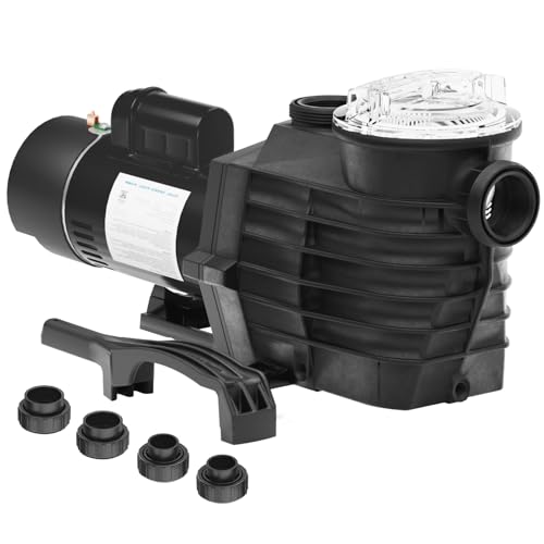 IVY&LANE 2.5 HP DUAL SPEED POOL PUMP 6240GPH MAX FLOW 79FT HEAD - Scratch & Dent