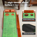Golf Putting Green Indoor Practice Uphill Putts 3-Level Adjustable Incline - Like New