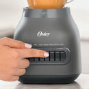 OSTER SMOOTHIE BLENDER, 20 OZ. BLEND-N-GO CUP, 700W, 8 SPEEDS - GRAY - Like New