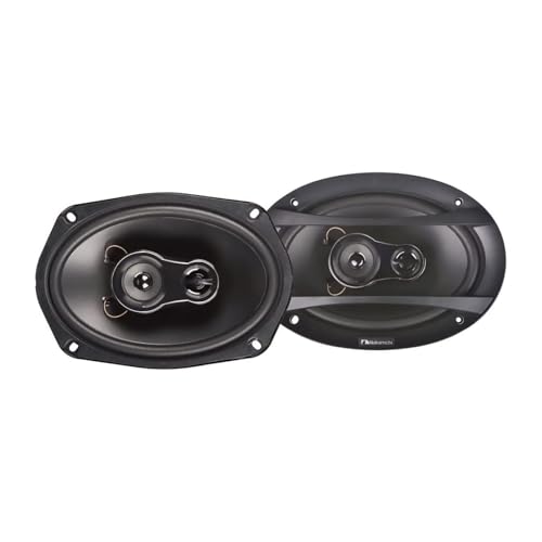 NAKAMICHI NSE6918 6X9 INCHES 3-WAY SPEAKERS - BLACK - Like New