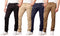 GALAXY BY HARVIC L/MSSTP-100BK SIZE: MEN 34/30 - BLACK - Brand New