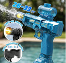 KCCHZ CY090-B2 4 PACK ELECTRIC WATER GUNS FOR KIDS & ADULTS RECHARGEABLE - BLACK - Like New