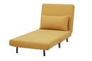 GIA Tri-Fold Convertible Polyester Sofa Bed Chair with Removable Pillow and Legs - Like New