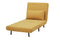 GIA Tri-Fold Convertible Polyester Sofa Bed Chair with Removable Pillow and Legs - Like New